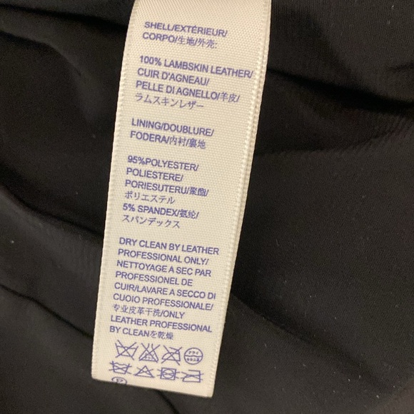 NWT Rebecca Minkoff WES MOTO leather jacket with pearls Black Medium - Picture 5 of 10